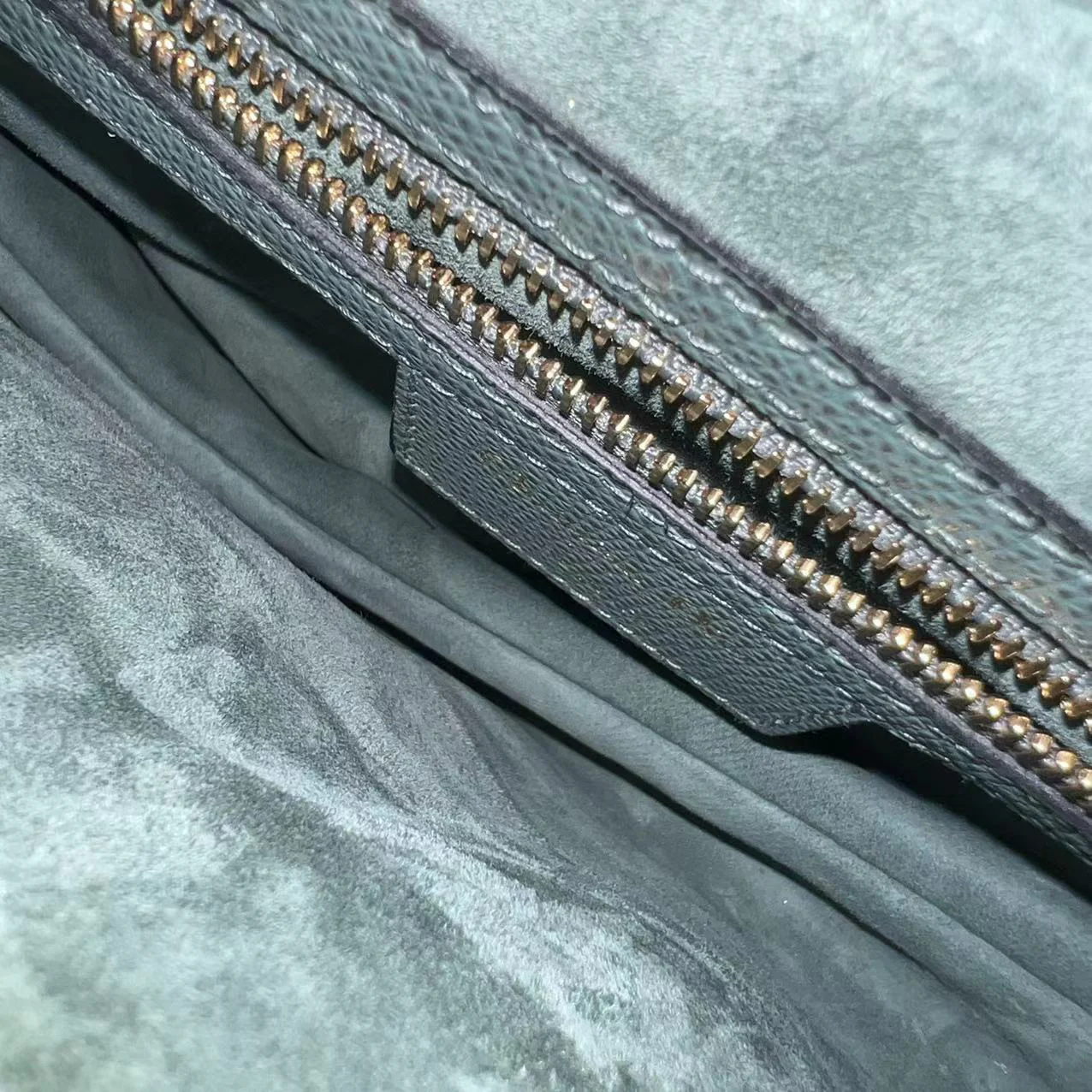 Dior Medium Saddle Grained Calfskin 25CM Haze Green Golden Hardware - Best Luxury Designers