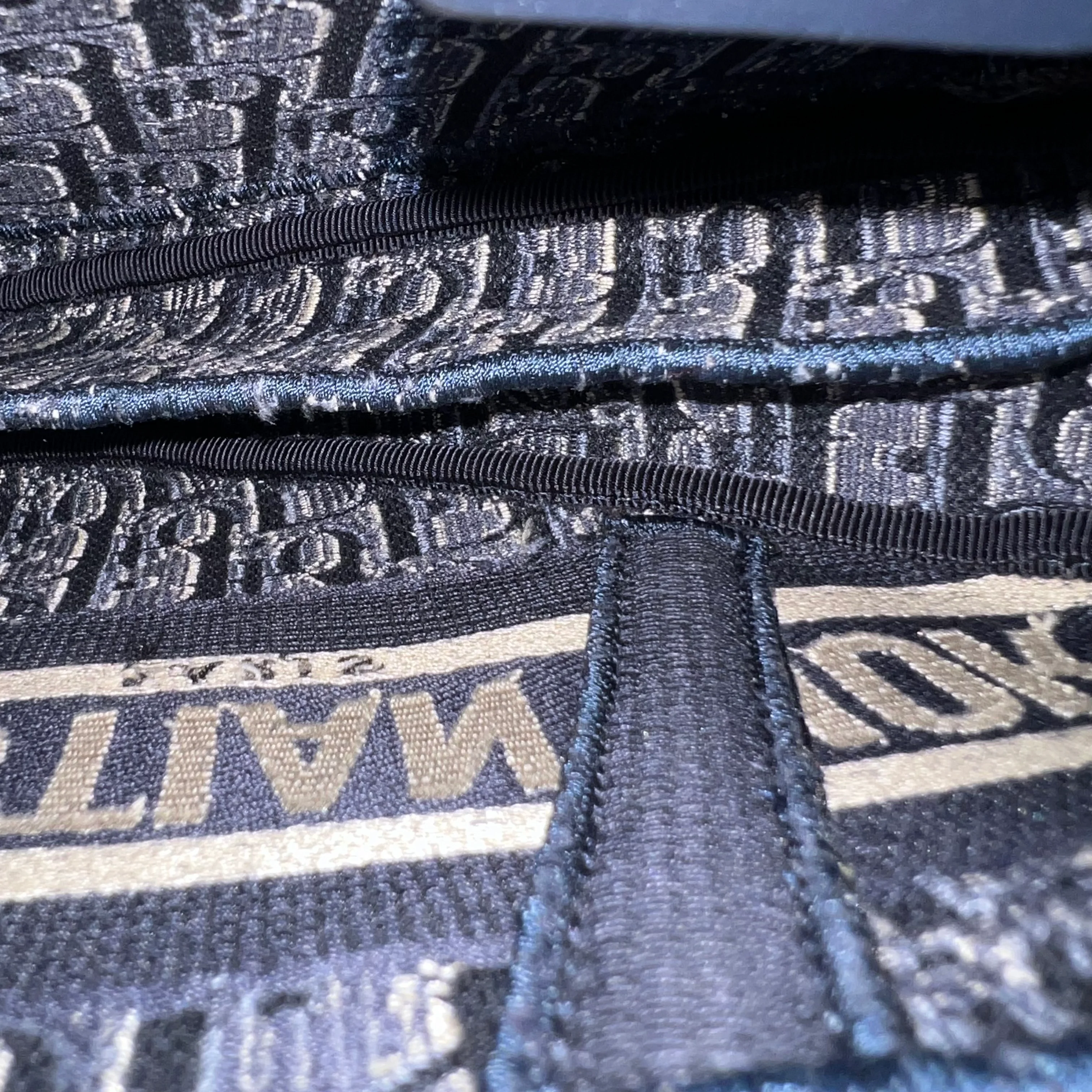 Dior Medium Saddle Oblique Canvas Dark Blue Golden Hardware - Best Luxury Designers