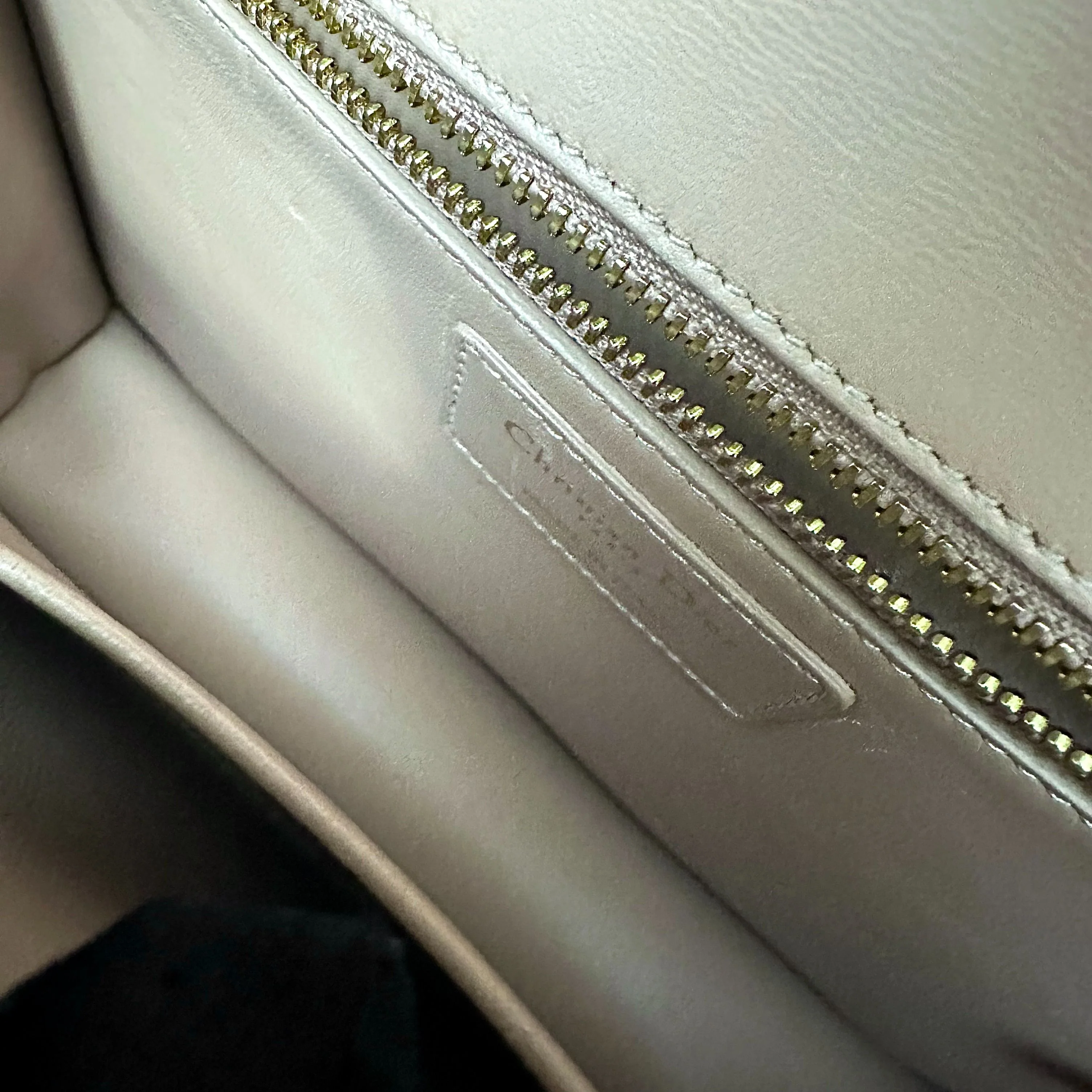 Dior Montaigne 30 Calfskin Medium Beige Shoulder Bag GHW - Best Luxury Designers