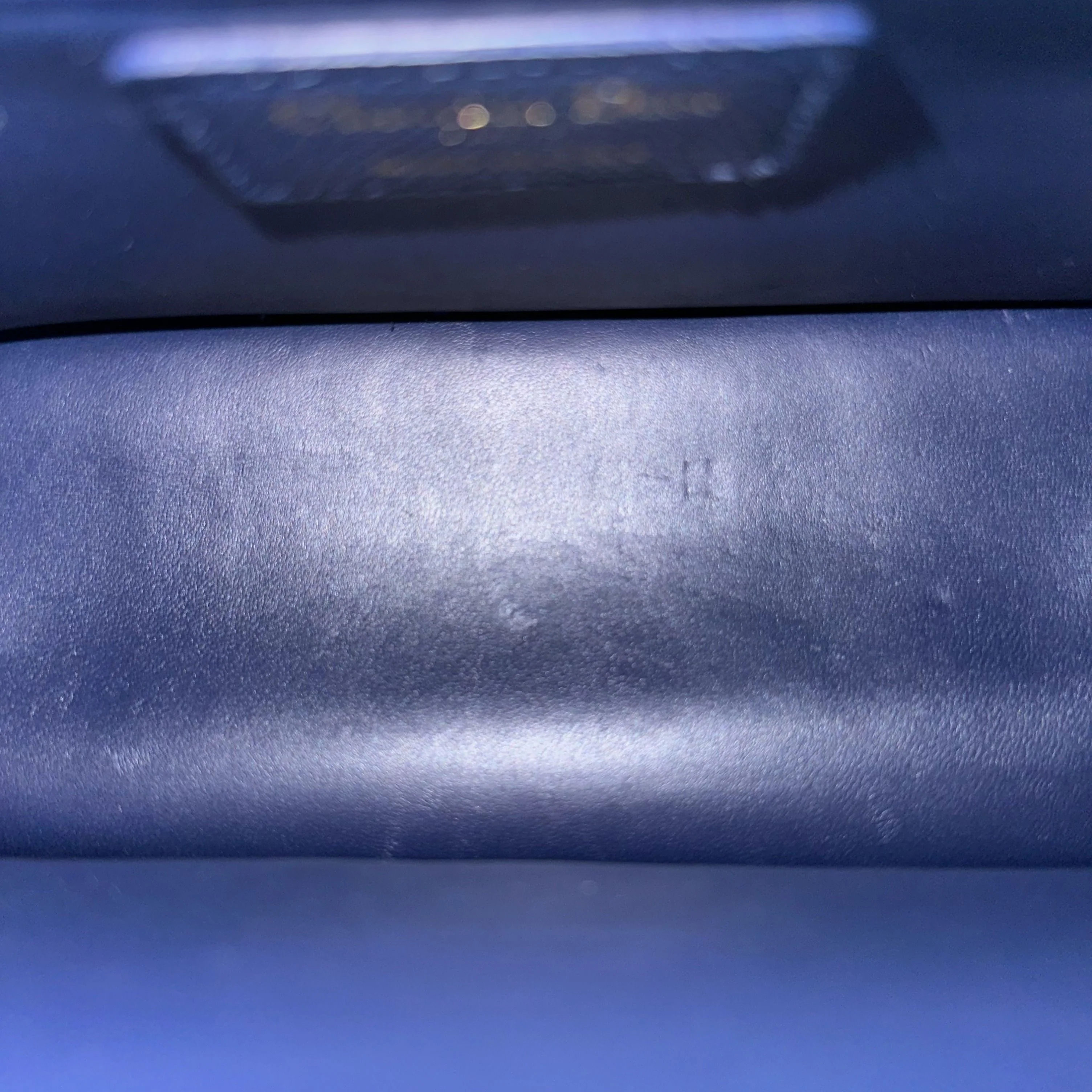 Dior Montaigne 30 East West Grained Calfskin Dark Blue LGHW - Best Luxury Designers