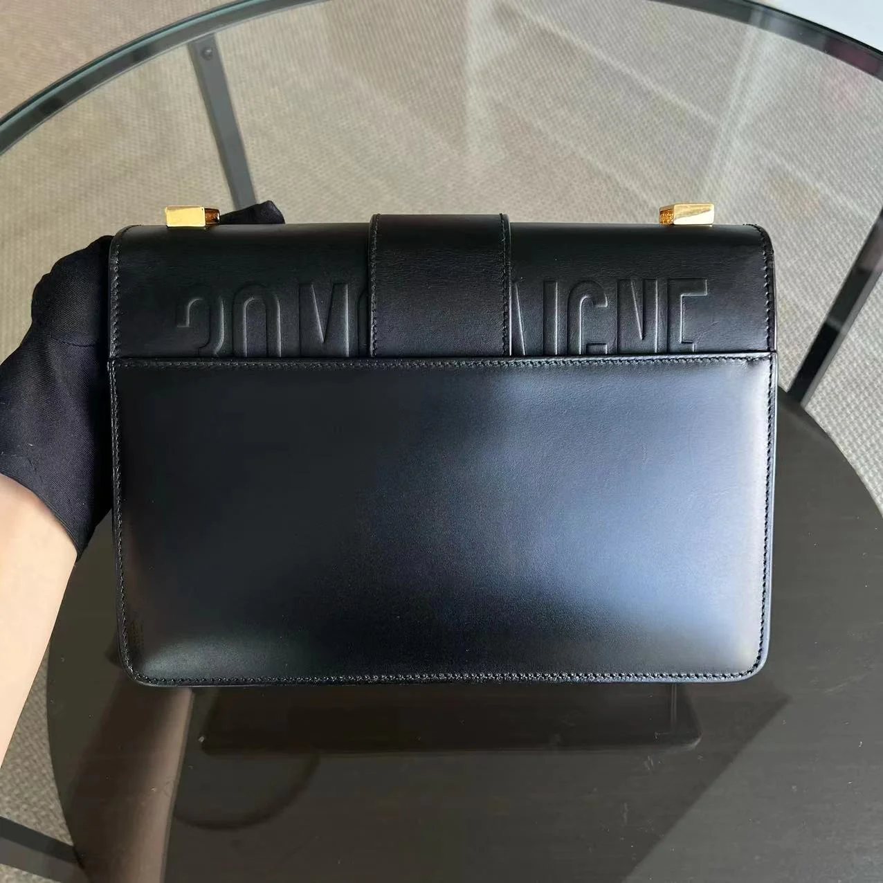 Dior Montaigne 30 Smooth Calfskin Black GHW - Best Luxury Designers