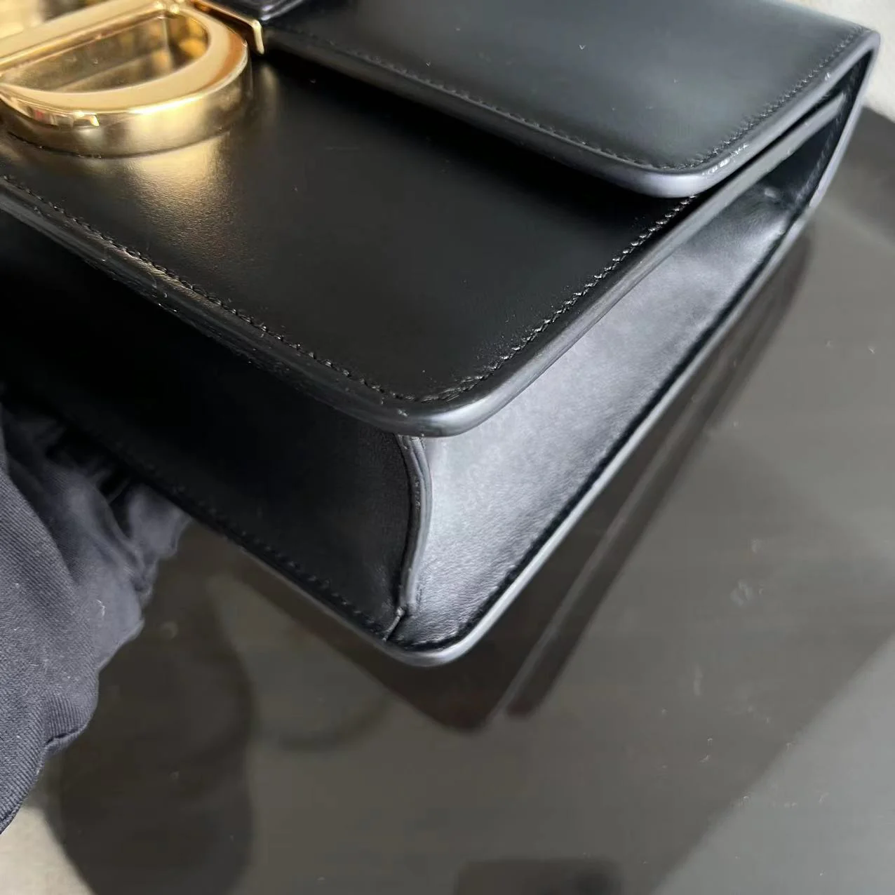 Dior Montaigne 30 Smooth Calfskin Black GHW - Best Luxury Designers