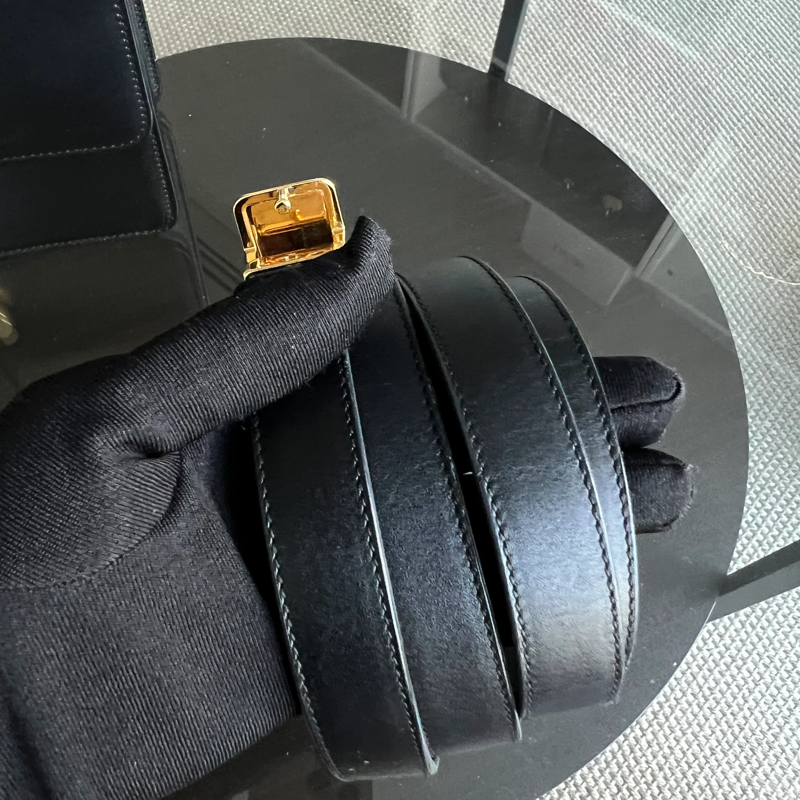 Dior Montaigne 30 Smooth Calfskin Black Golden Hardware - Best Luxury Designers