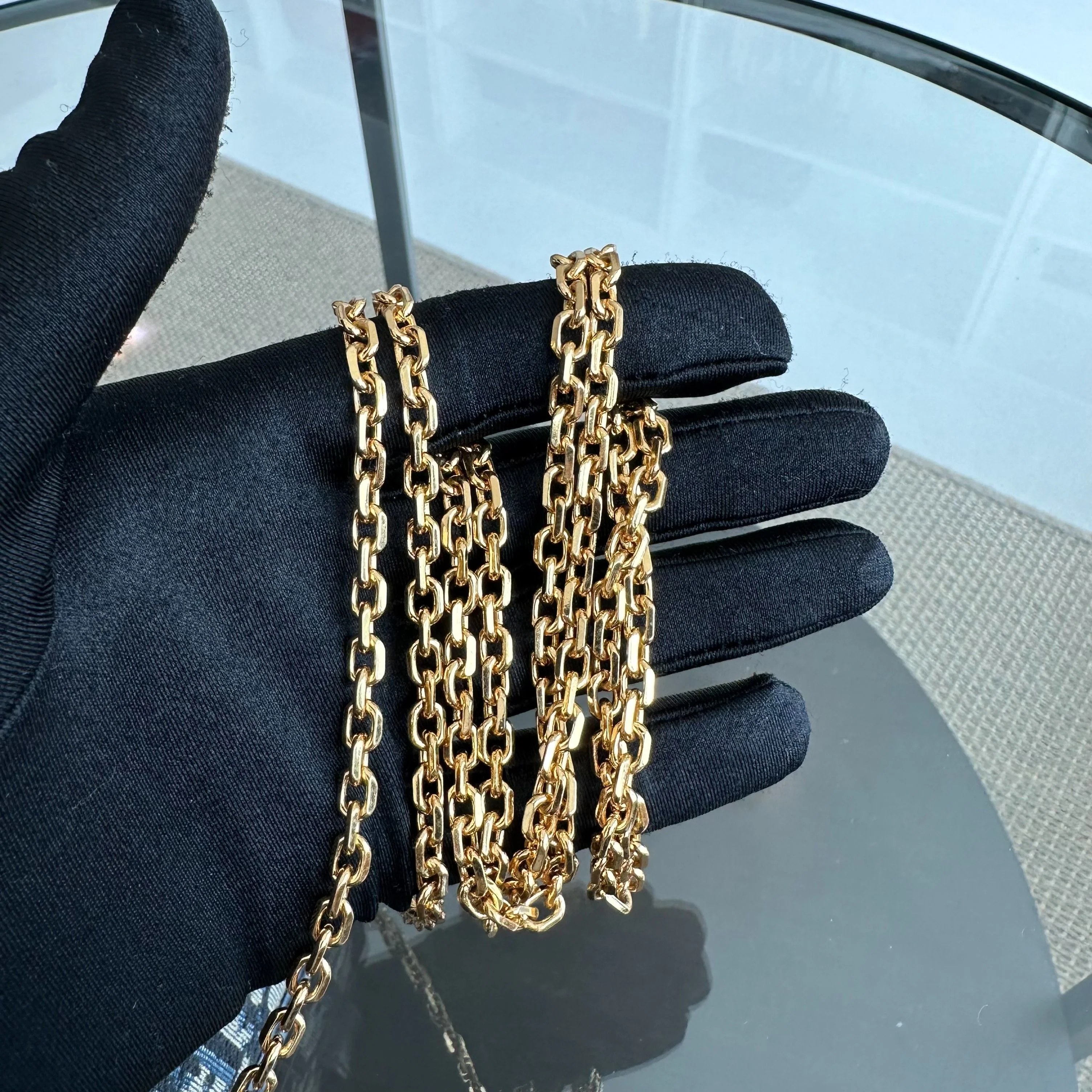 Dior Montaigne WOC Wallet On Chain in Navy Oblique Canvas Cross Body - Best Luxury Designers