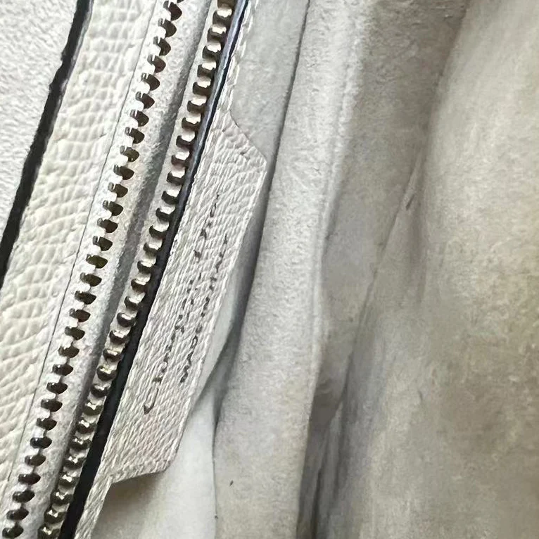 Dior Saddle Medium Grained Calfskin White GHW - Best Luxury Designers