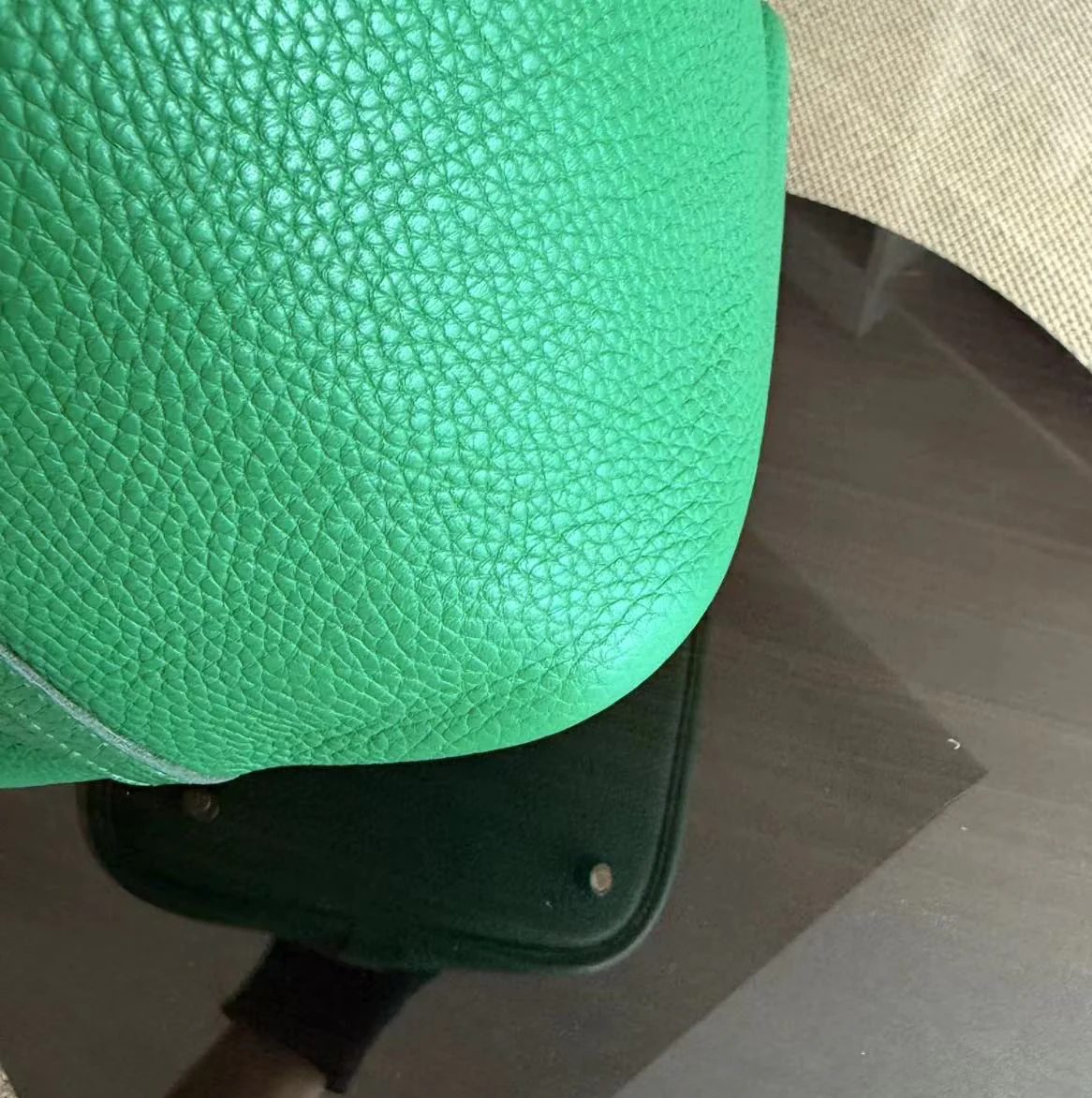 Hermes Picotin 22 - Bambou Vert Vertigo Clemence Leather Gold Hardware