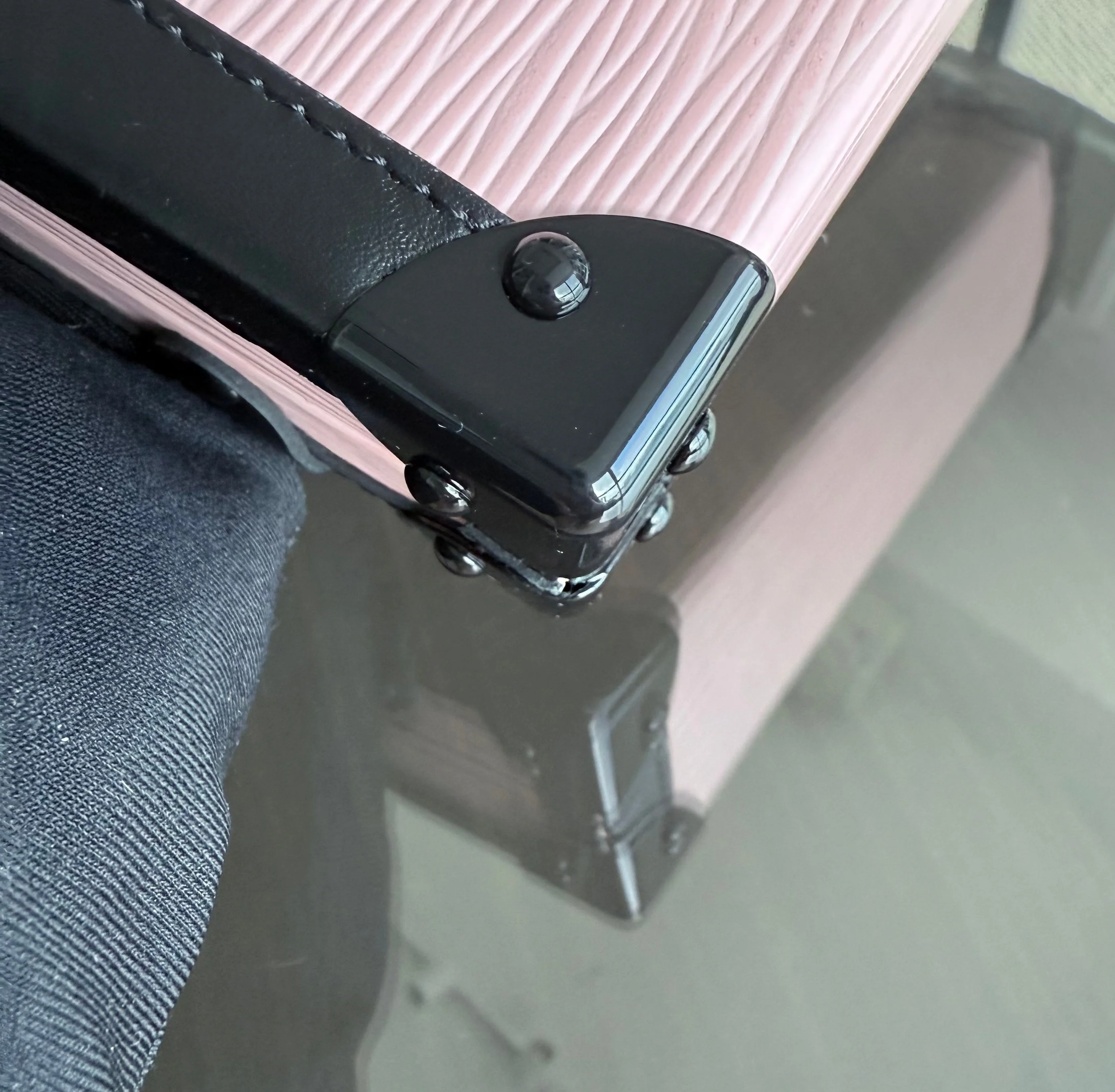 Louis Vuitton Petite Malle - EPI Light Pink Box Crossbody Gold Hardware