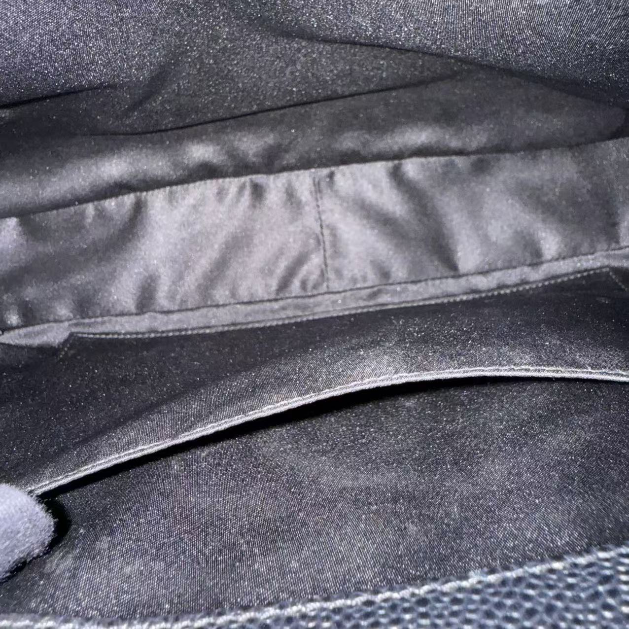 Chanel GST Grand Shopping Tote - Caviar Quilted Black Gold Hardware