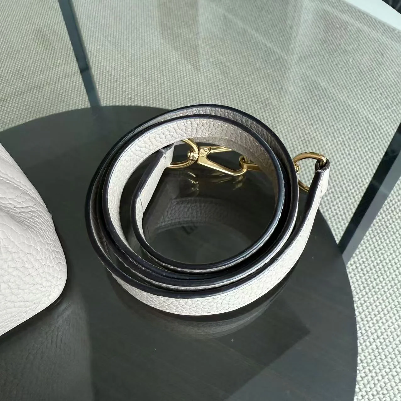 Louis Vuitton Capucines BB - Taurillon Grained Calfskin Light Beige Gold Hardware