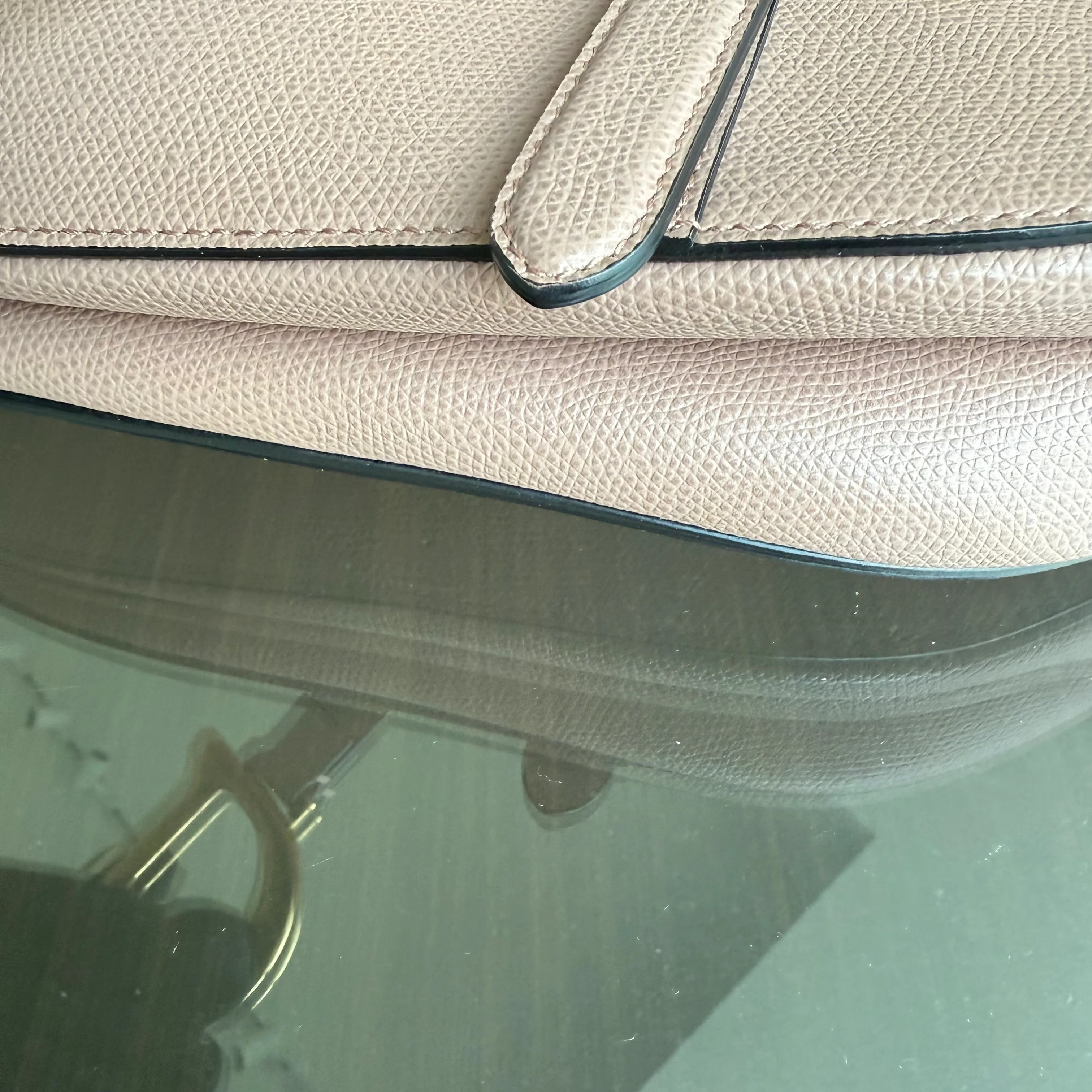 Dior Saddle Medium - Grained Calfskin Blush Gold Hardware