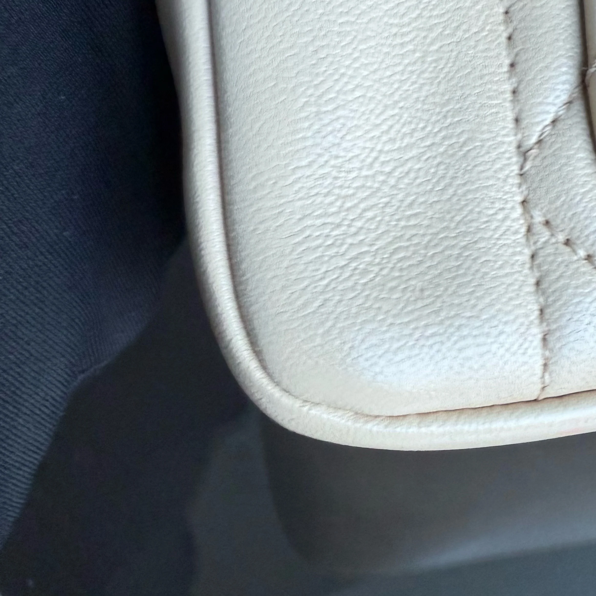 Chanel Diana Small - 22CM Quilted Lambskin Beige Gold Hardware Series 20