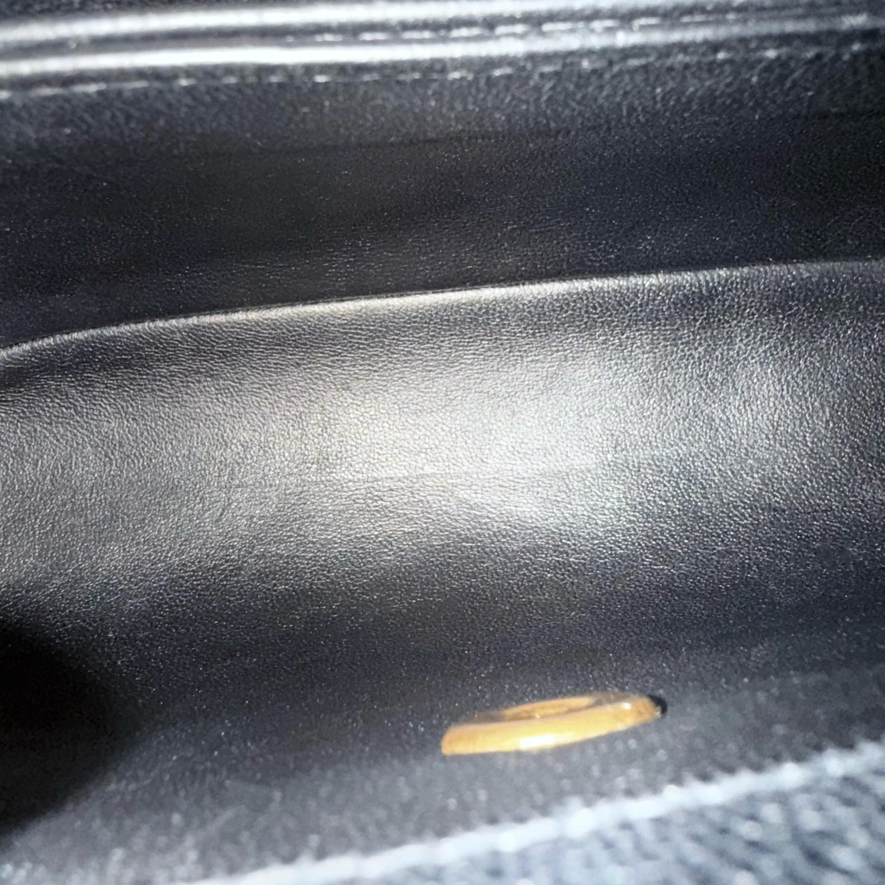 Chanel Coco Handle Small - Caviar Chevron Grained Calfskin Black Gold Hardware Series 26