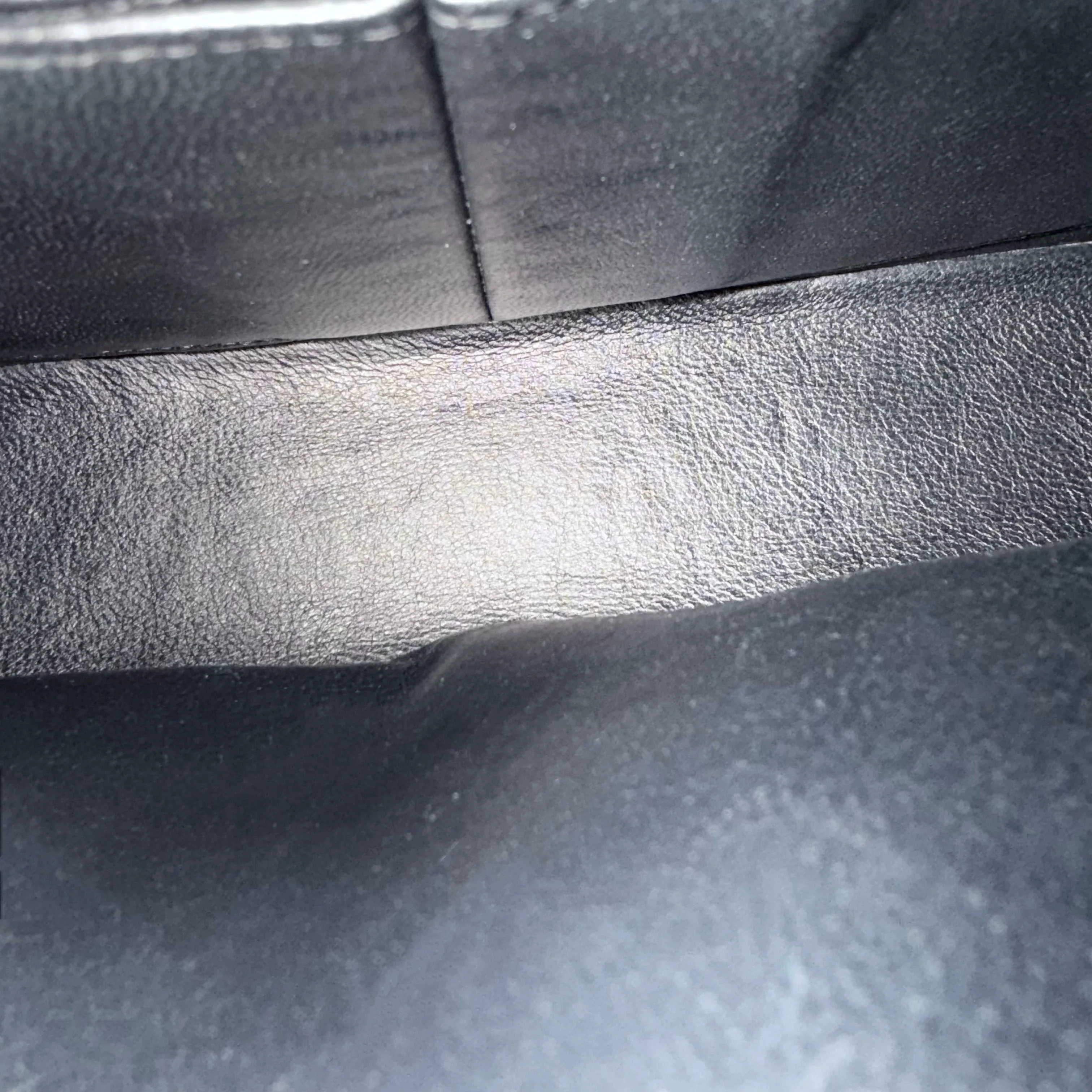 Chanel Classic Flap Small - Caviar 23CM Quilted Grained Calfskin Black Silver Hardware Series 12