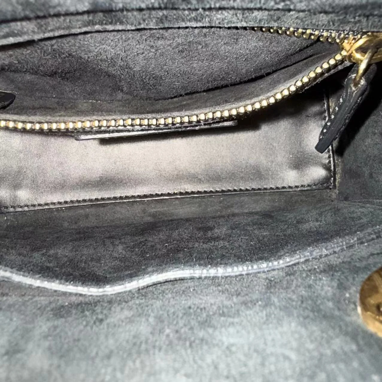 Dior Lady Mini Quilted Studded Lambskin Black Golden Hardware