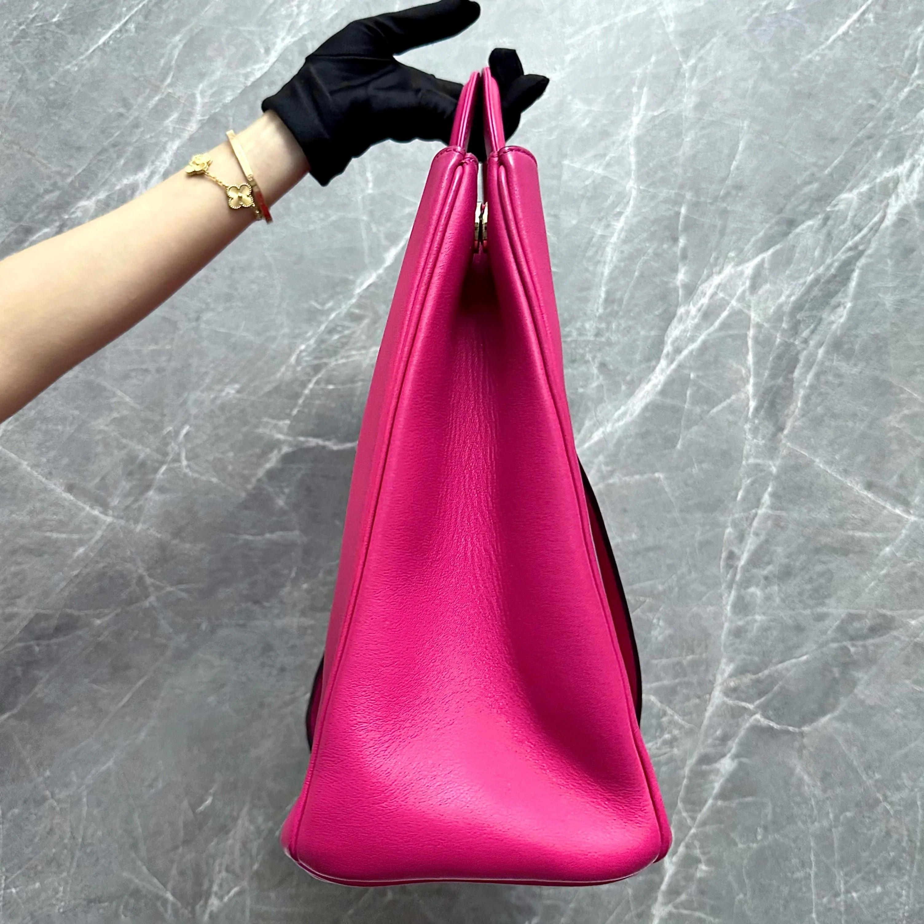 *Fit Laptop* Dior Diorissimo Large Smooth Calfskin Hot Pink GHW - Best Luxury Designers