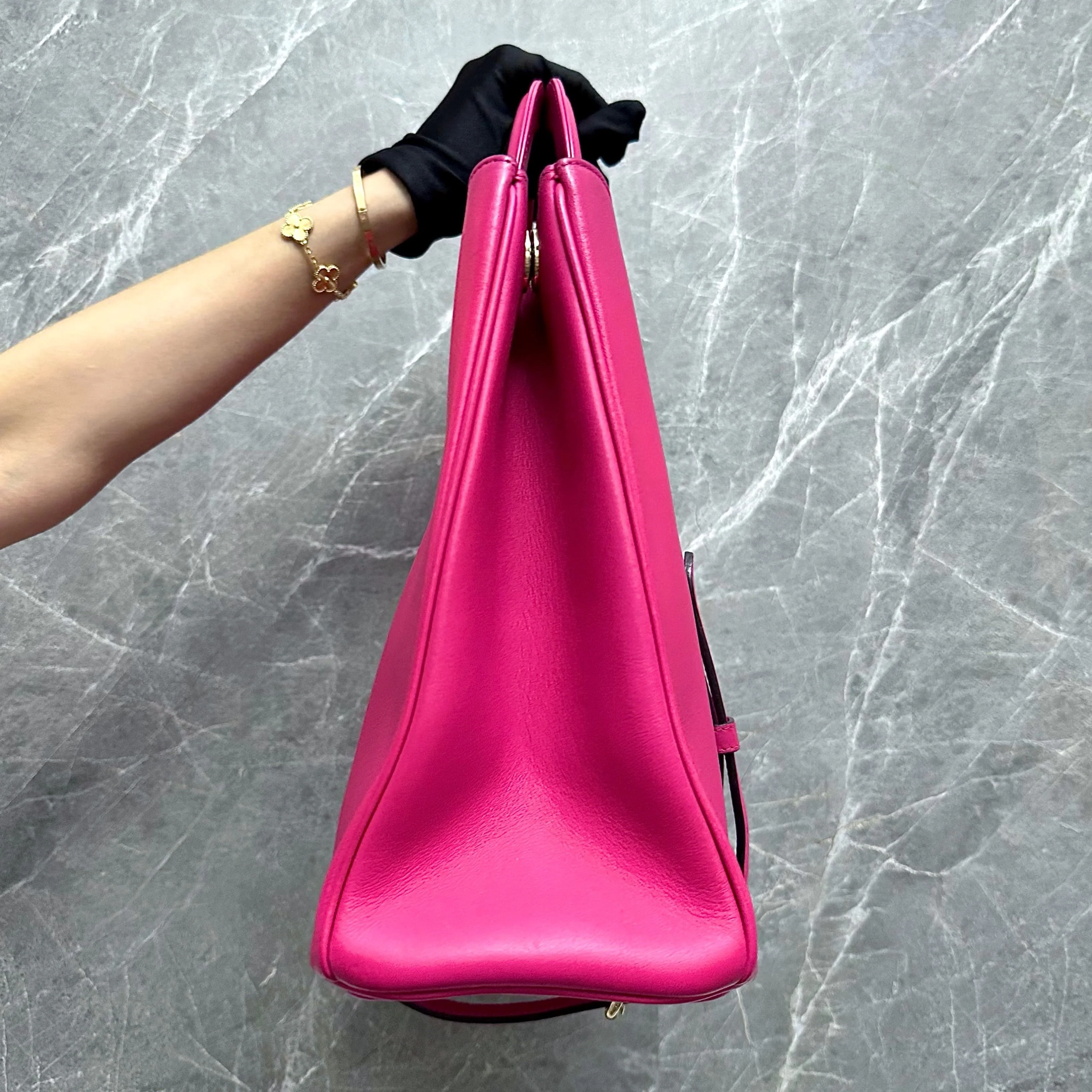 *Fit Laptop* Dior Diorissimo Large Smooth Calfskin Hot Pink GHW - Best Luxury Designers