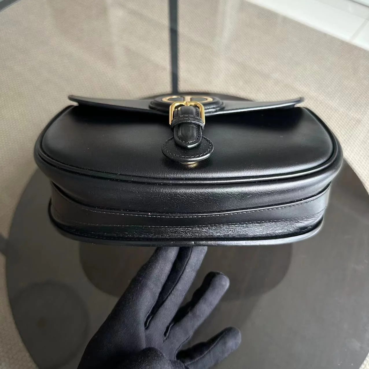 *Full Set, Receipt* Dior Bobby Medium Smooth Calfskin Black GHW - Best Luxury Designers