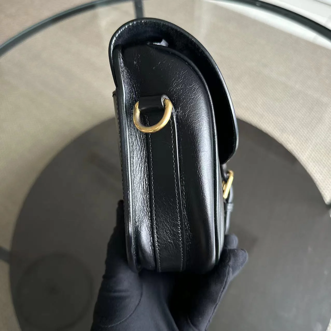 *Full Set, Receipt* Dior Bobby Medium Smooth Calfskin Black GHW - Best Luxury Designers