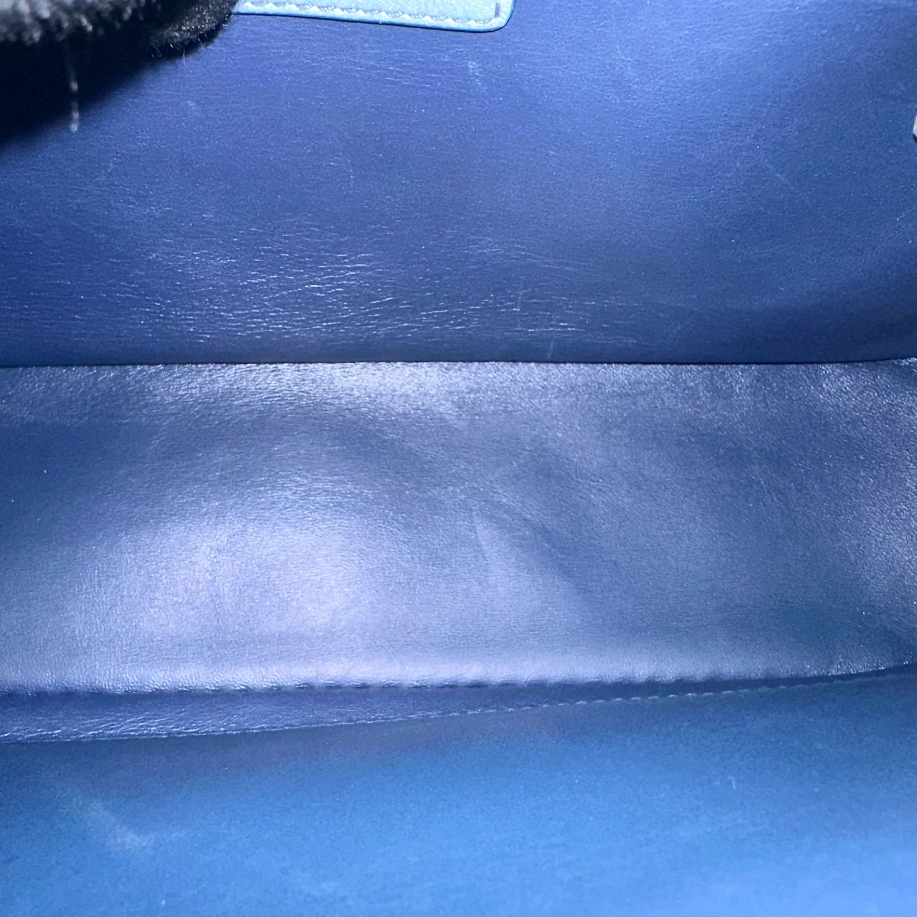 *Full Set Receipt* Dior Caro Large Flap Calfskin Gradient Blue GHW - Best Luxury Designers