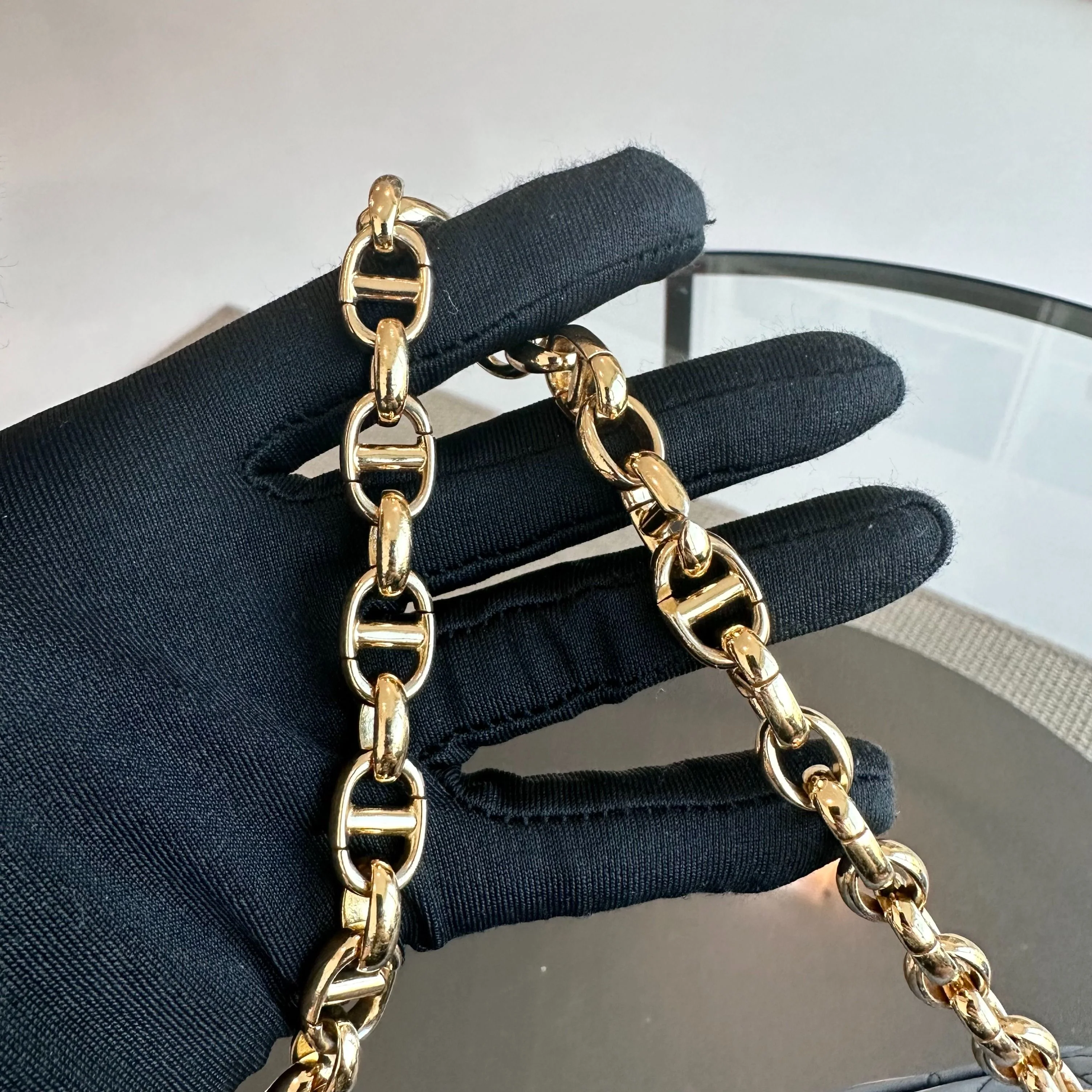 *Full Set Receipt* Dior Caro Large Flap Calfskin Gradient Blue GHW - Best Luxury Designers