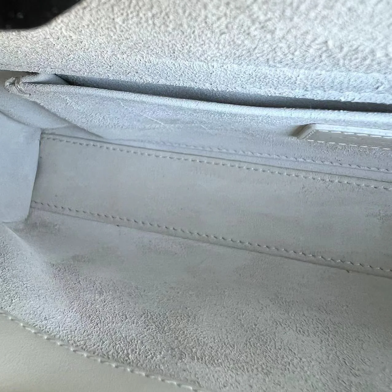 *Full Set, Receipt* Dior D-Joy Medium Latte Cannage Calfskin Dimond Motif White - Best Luxury Designers