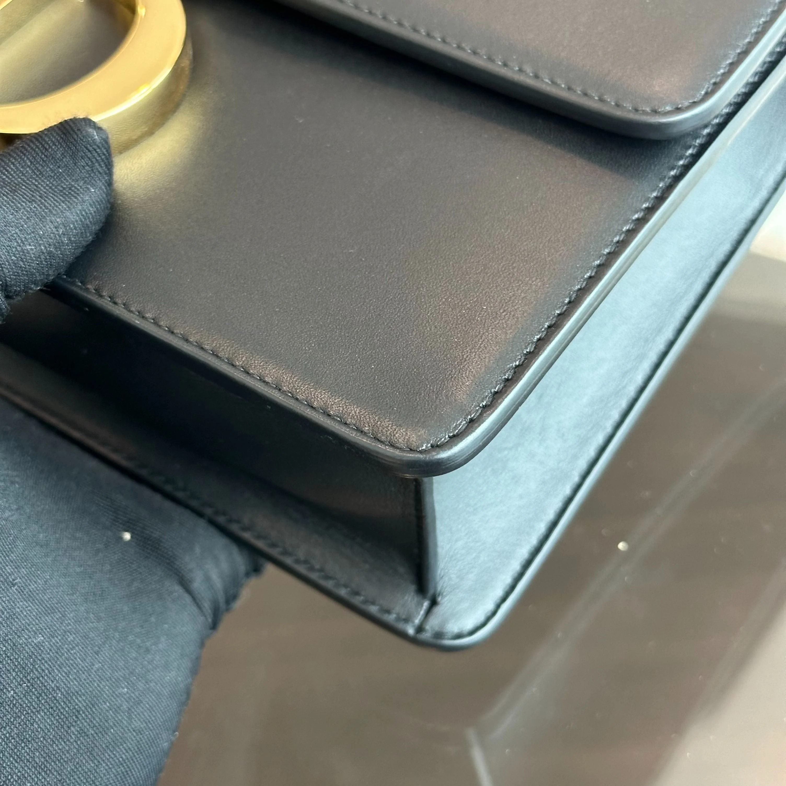 *Full Set, Receipt* Dior Montaigne 30 Calfskin Black GHW - Best Luxury Designers