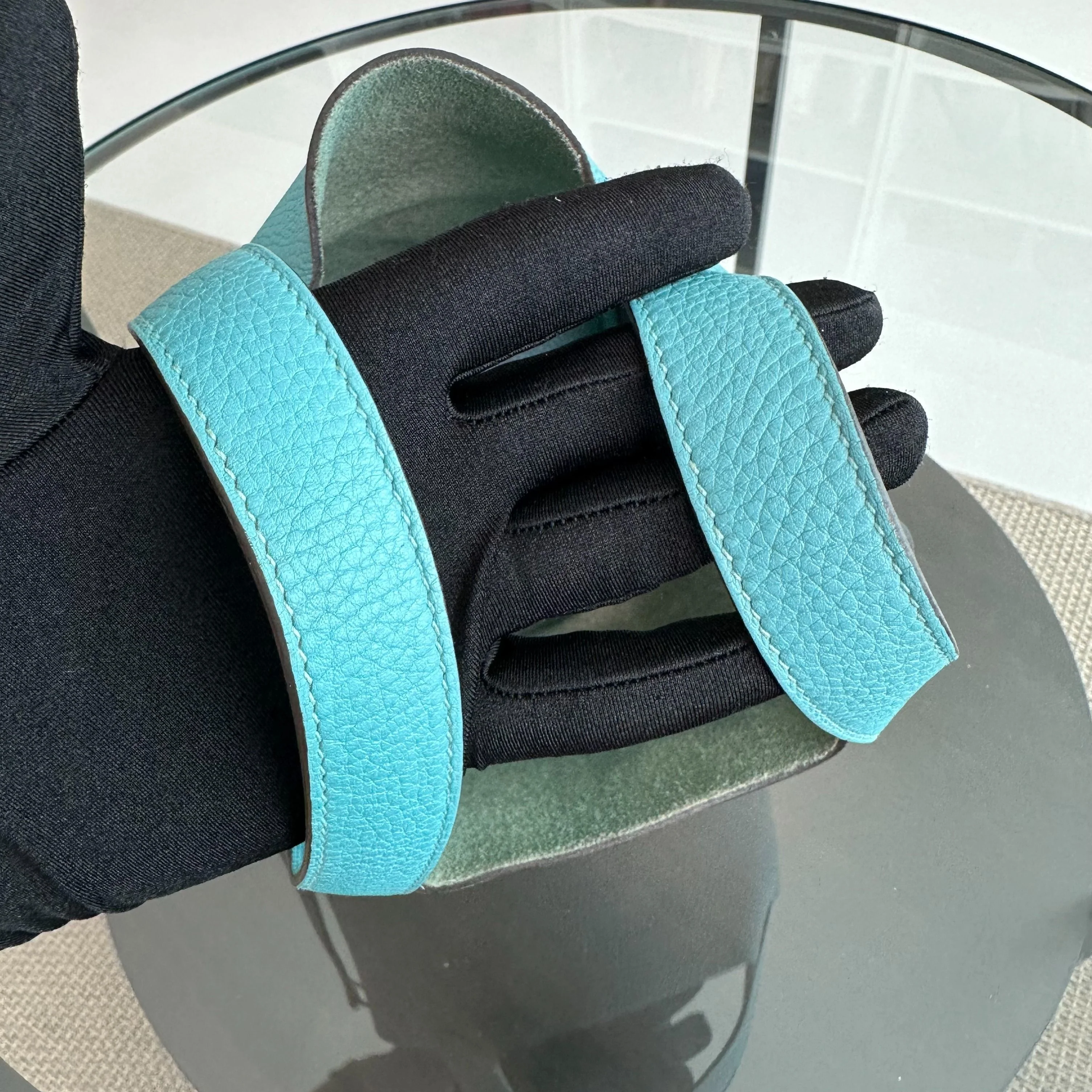 *Full Set, Receipt* Hermes Picotin 18 X Stamp Bleu Saint SHW - Best Luxury Designers