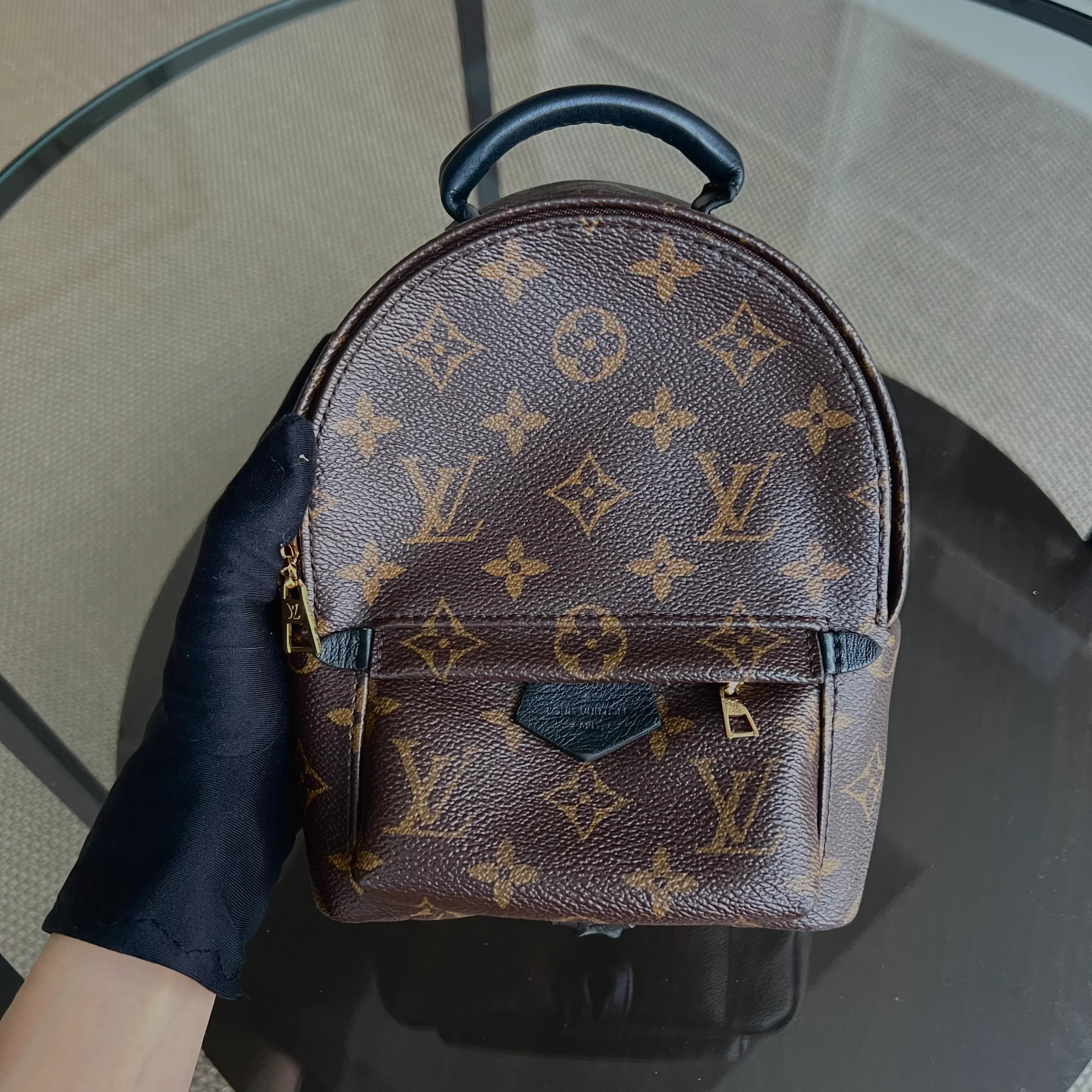 *Full Set, Receipt* LV Palm Spring Mini Monogram Canvas Backpack Louis Vuitton - Best Luxury Designers