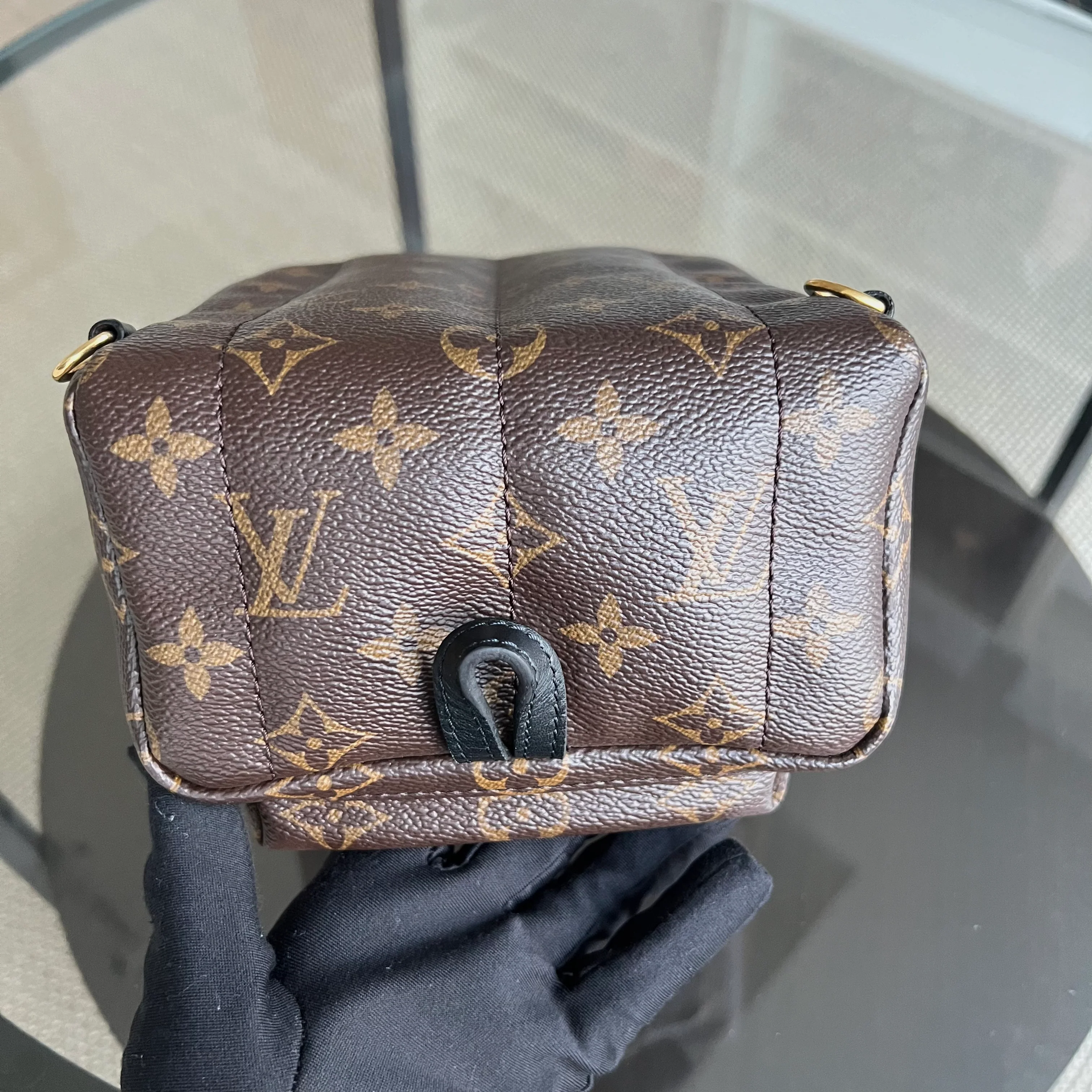 *Full Set, Receipt* LV Palm Spring Mini Monogram Canvas Backpack Louis Vuitton - Best Luxury Designers