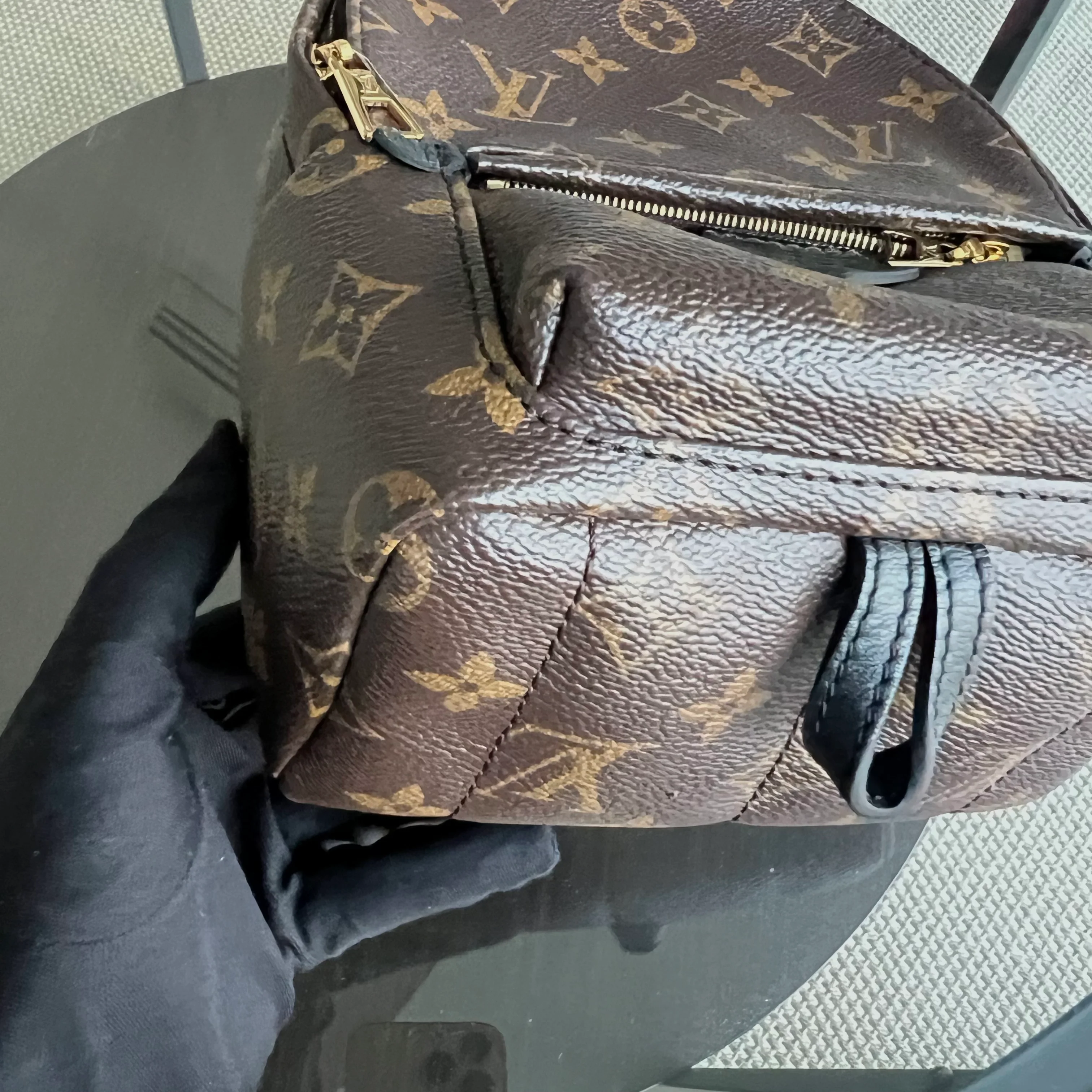 *Full Set, Receipt* LV Palm Spring Mini Monogram Canvas Backpack Louis Vuitton - Best Luxury Designers