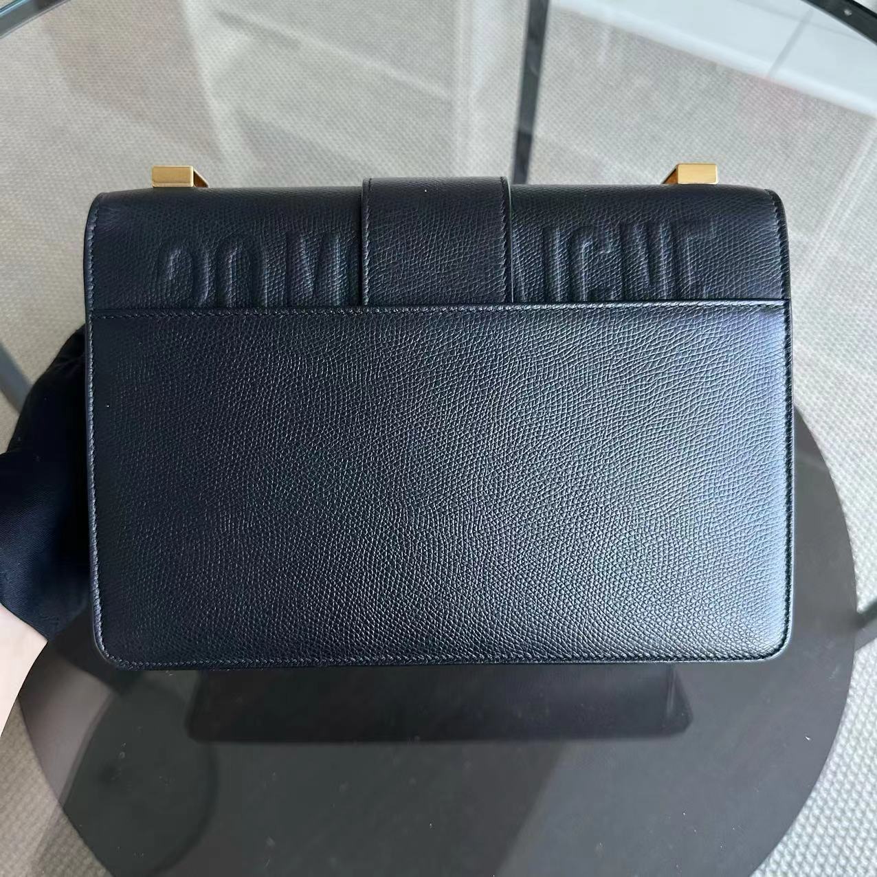 *Grained Calfskin, Full Set* Dior Montaigne 30 Grained Calfskin Black GHW - Best Luxury Designers