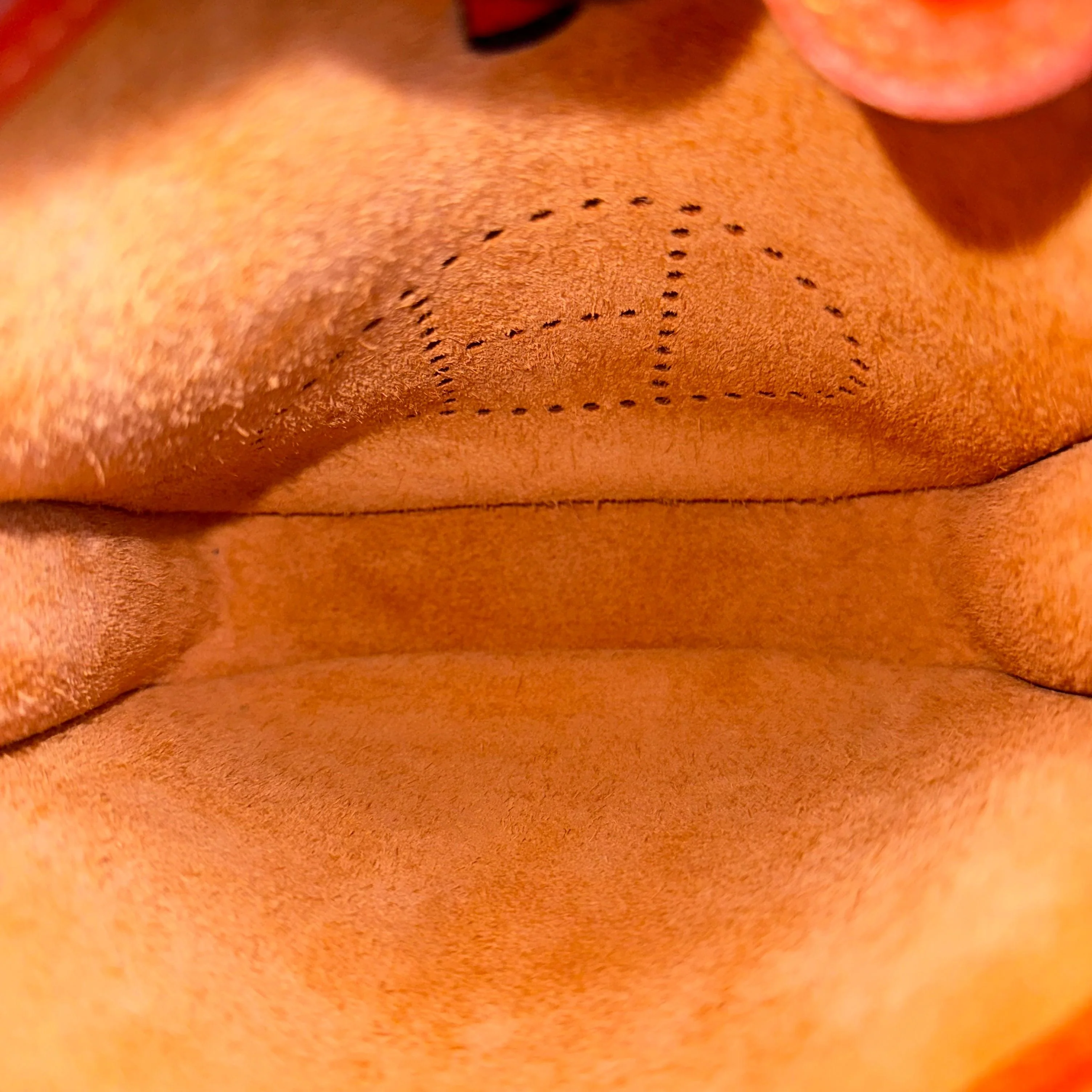 Hermes Mini Evelyn 16 Taurillon Clemence Stamp U Orange GHW - Best Luxury Designers