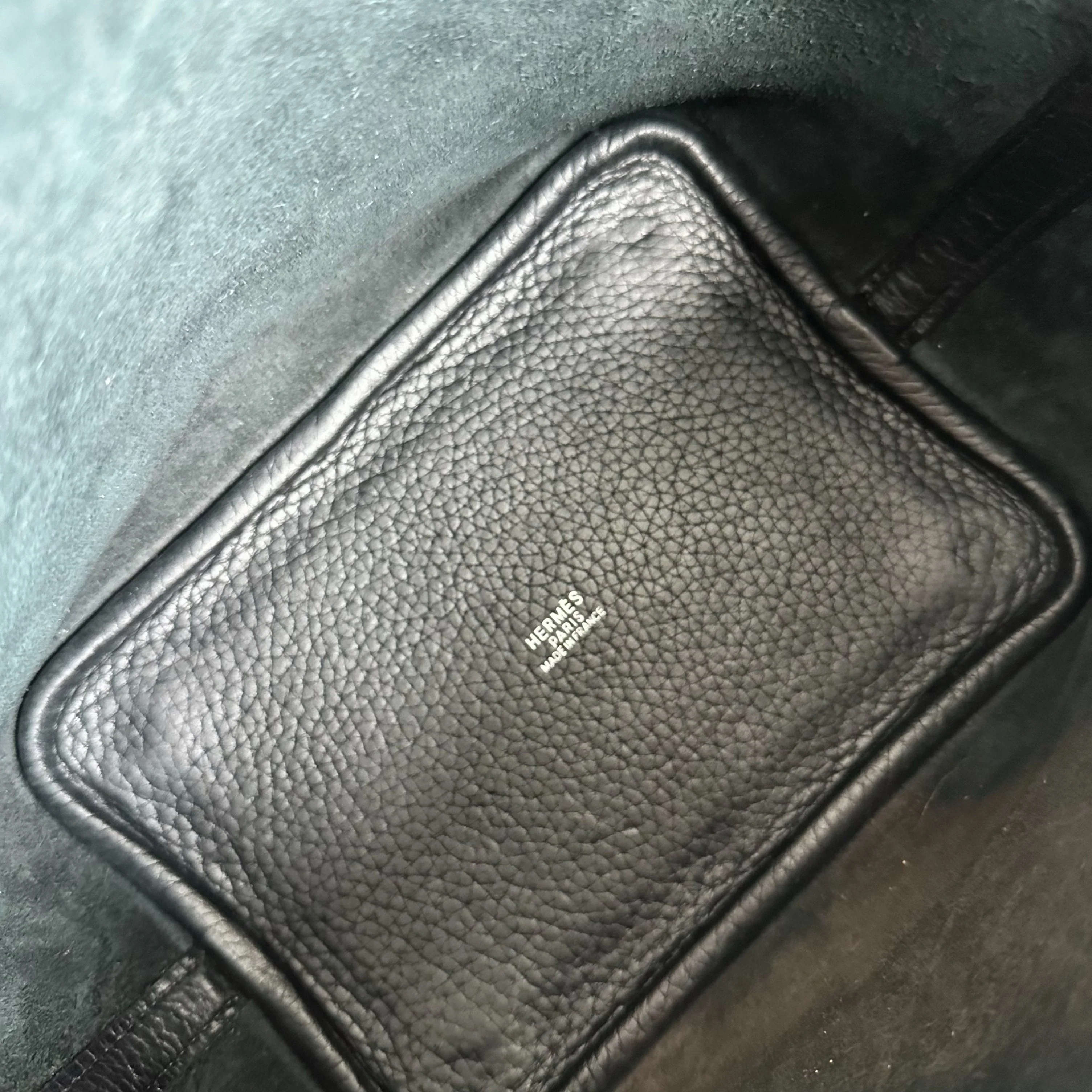 Hermes Picotin 18 Square H Clemence Black SHW - Best Luxury Designers