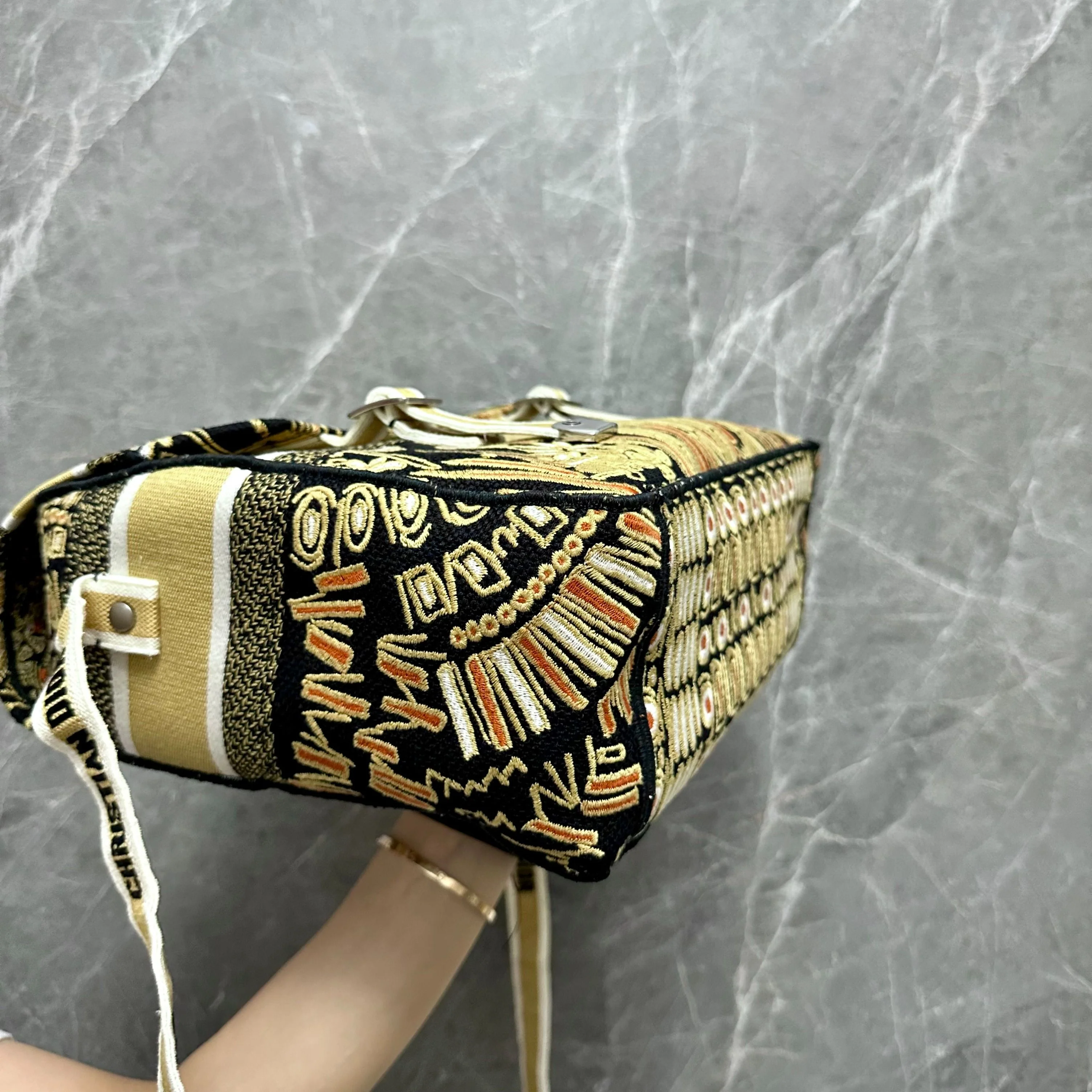 *Like New, Receipt* Dior Diorcamp Medium Oblique Camp Messenger Yellow Bag - Best Luxury Designers