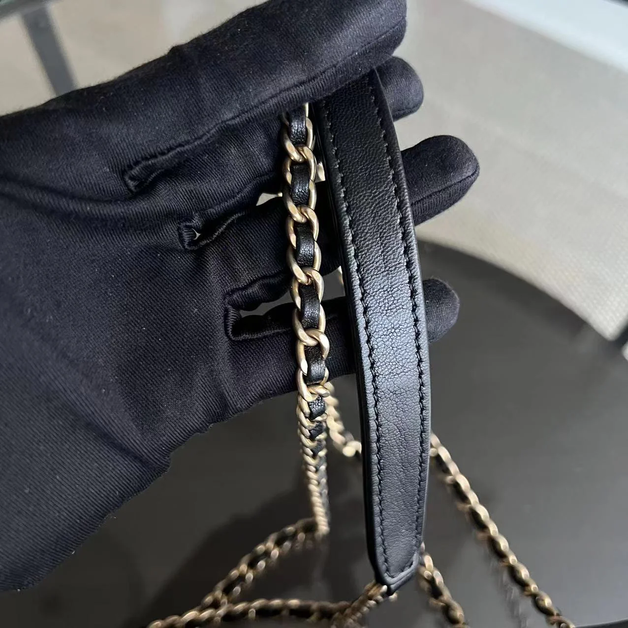 *Modern Reissue 2015* Chanel Diana 28CM Quilted Lambskin Black Golden Hardware Series 20 - Best Luxury Designers