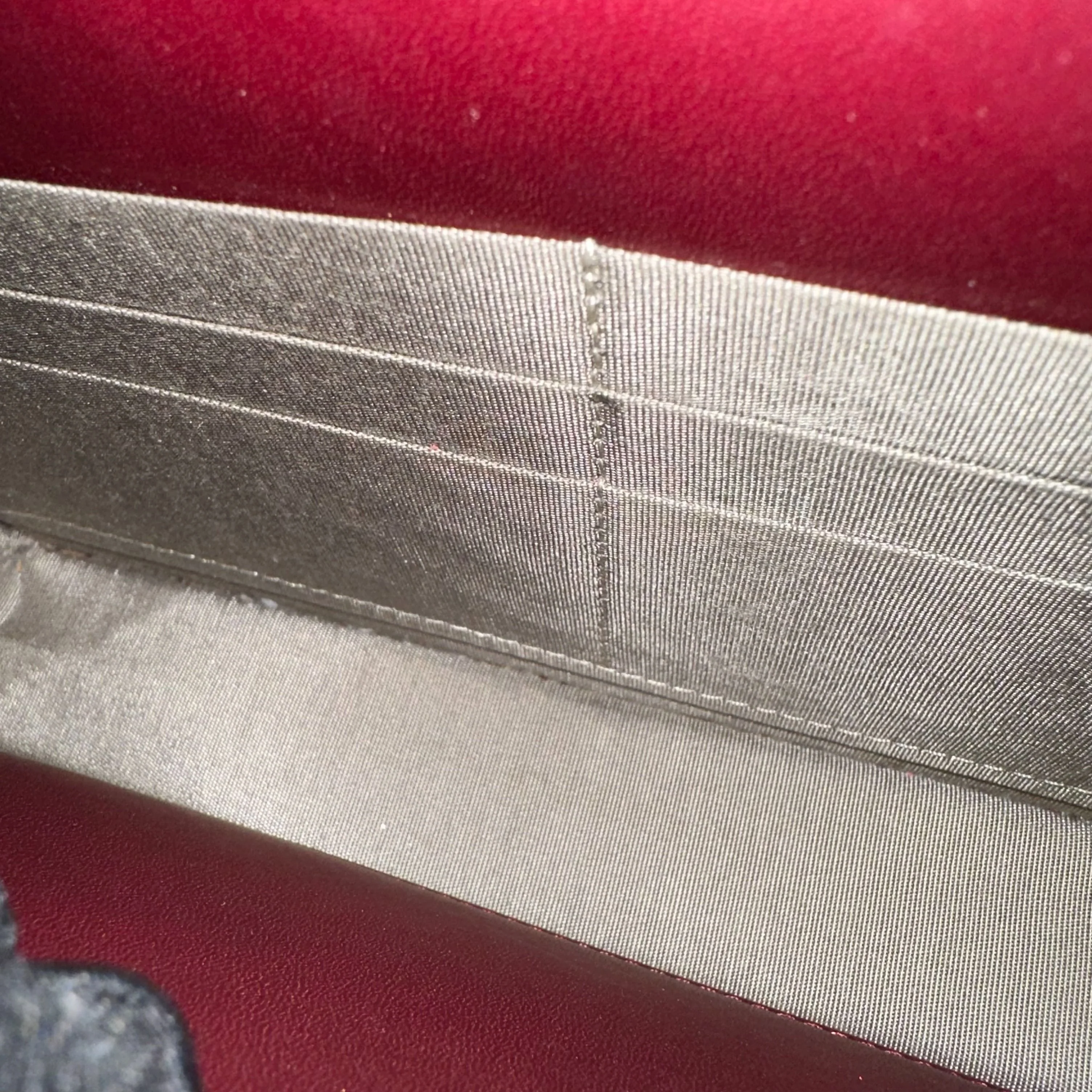 *Receipt* Chanel WOC Wallet On Chain Plum Patent Leather SHW No 18 - Best Luxury Designers