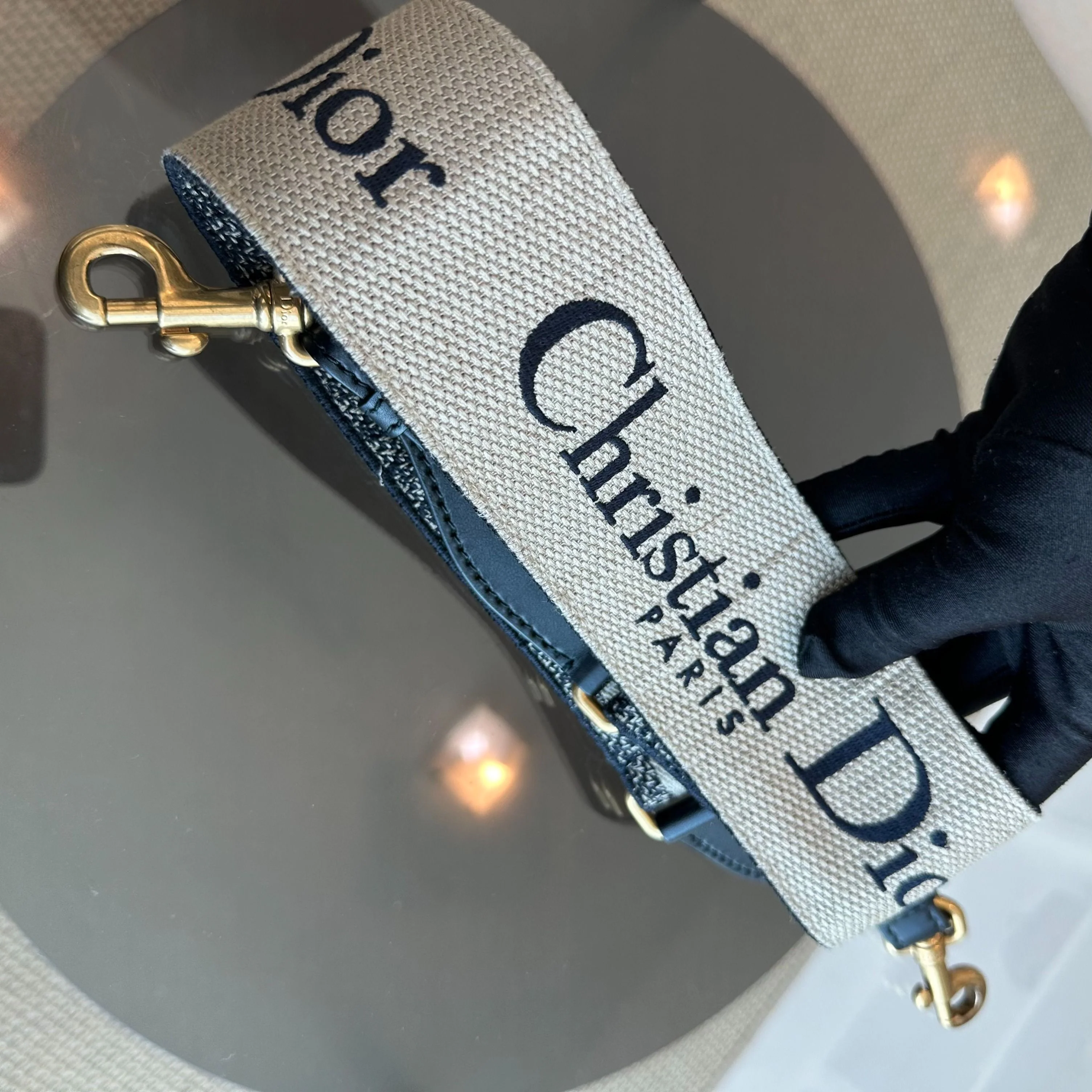 *With Strap* Dior Saddle Small 21CM Black Smooth Calfskin GHW Shoulder Bag - Best Luxury Designers