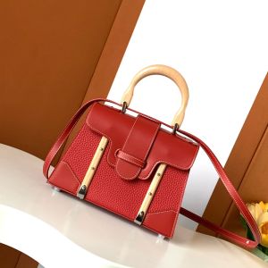 Goyard Saigon Structure Mini Bag In Grained Leather Red