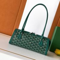 Goyard Bonbonniere Bag In Goyardine Canvas Green
