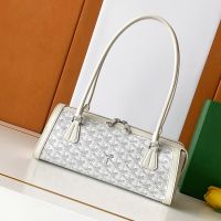 Goyard Bonbonniere Bag In Goyardine Canvas White