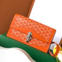 Goyard Duchess Marie-Caroline Bag In Goyardine Canvas Orange