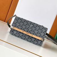 Goyard Monte-Carlo Mini Case In Goyardine Canvas Grey