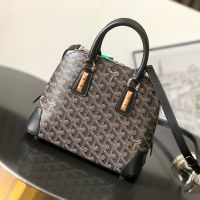 Goyard Vendome Mini Bag In Goyardine Canvas Black